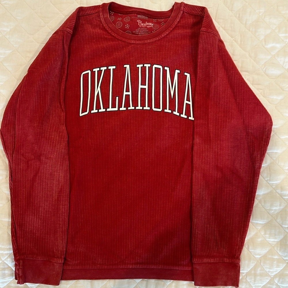 Beand New Women’s University of Oklahoma Sooners Pullover